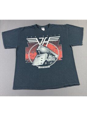 Rare Vintage Y2K Van Halen World Tour Concert Promo Different Kind Of Truth XL